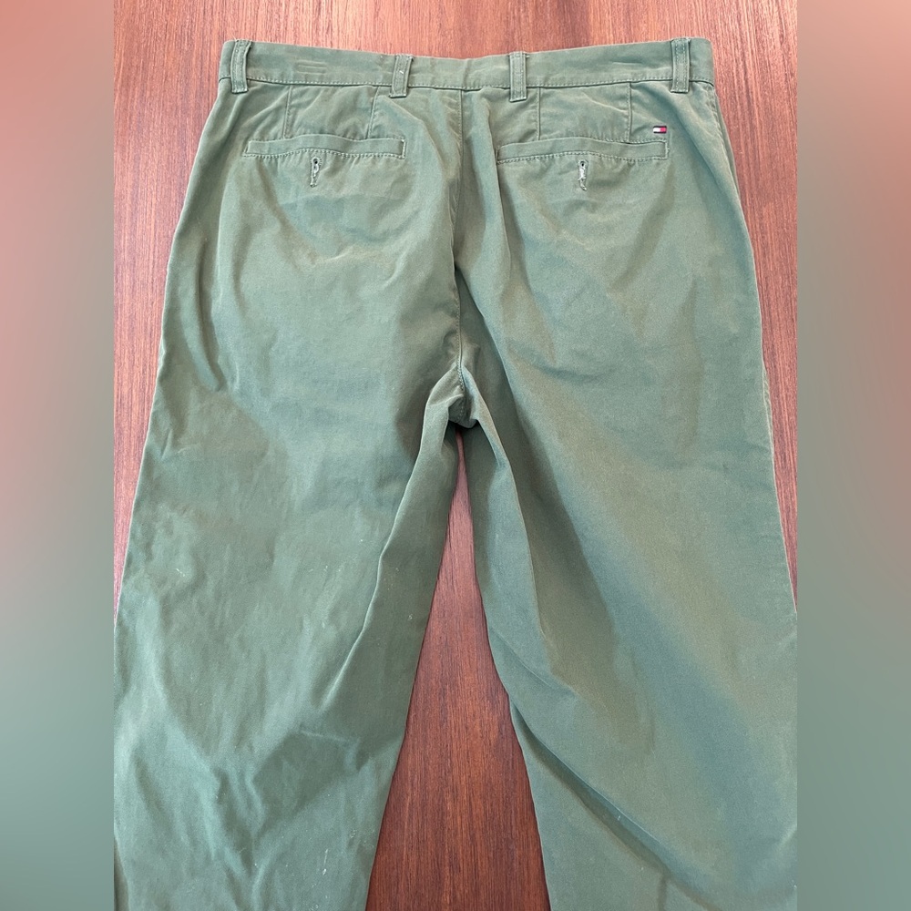 Tommy Hilfiger Olive Chinos - Picture 5 of 6